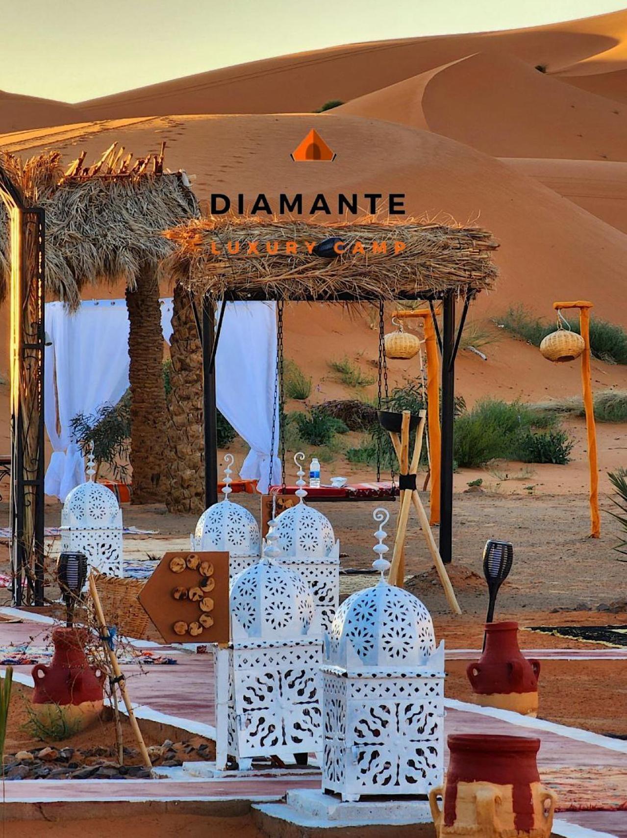 Hotel Diamante Luxury Camp Merzouga Exterior foto
